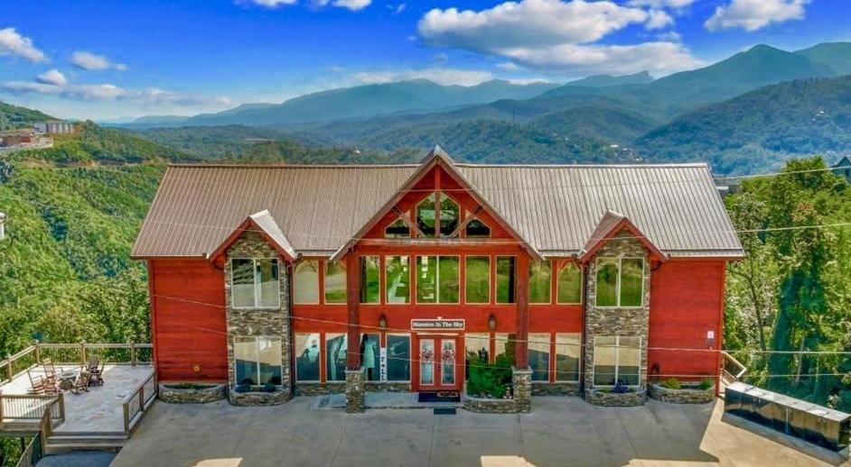 Mansion In The Sky Cabin Gatlinburg Exterior photo